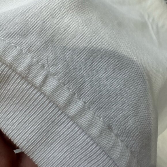Burberry White Cotton T-Shirt Sz Medium - Picture 13 of 15